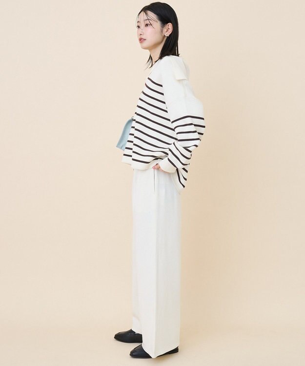 AMERICAN HOLIC セーラーカラーニットプルオーバー Brown