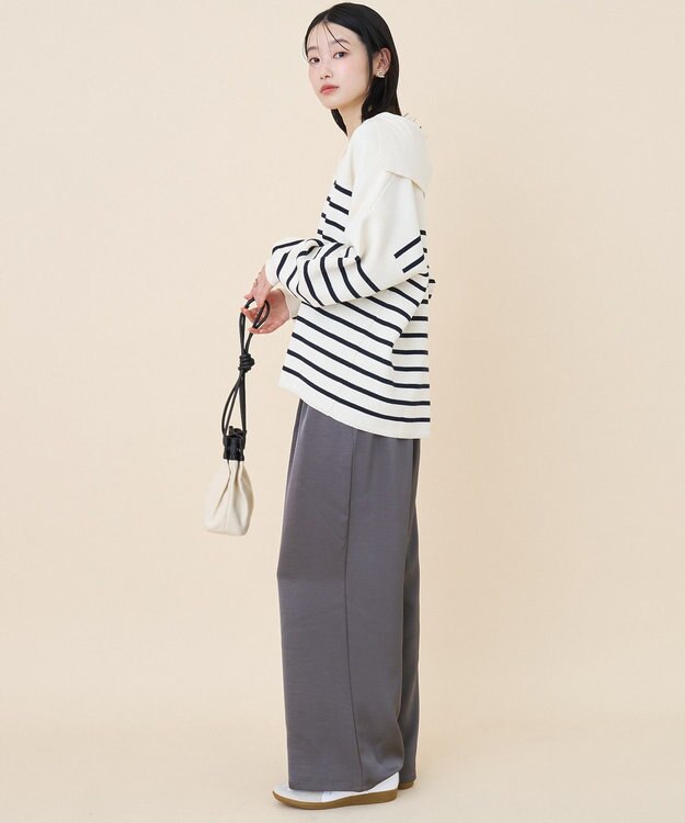 AMERICAN HOLIC セーラーカラーニットプルオーバー Ivory