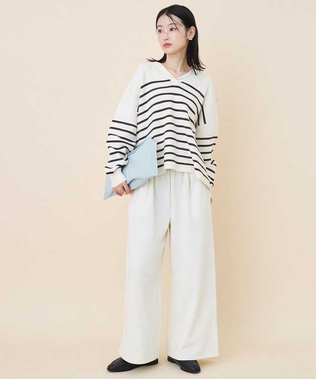 AMERICAN HOLIC セーラーカラーニットプルオーバー Brown