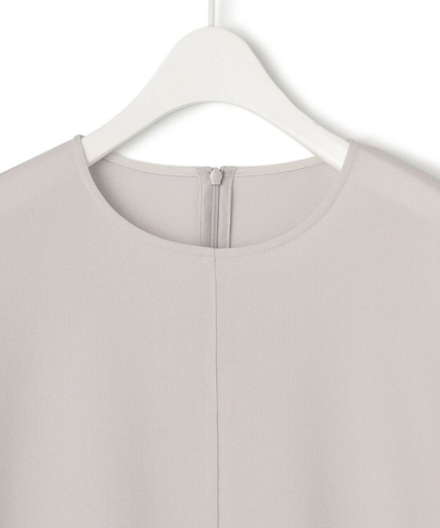 ICB 【WEB限定・洗える】ストレッチアムンゼン フレアスリーブプルオーバー トープ系