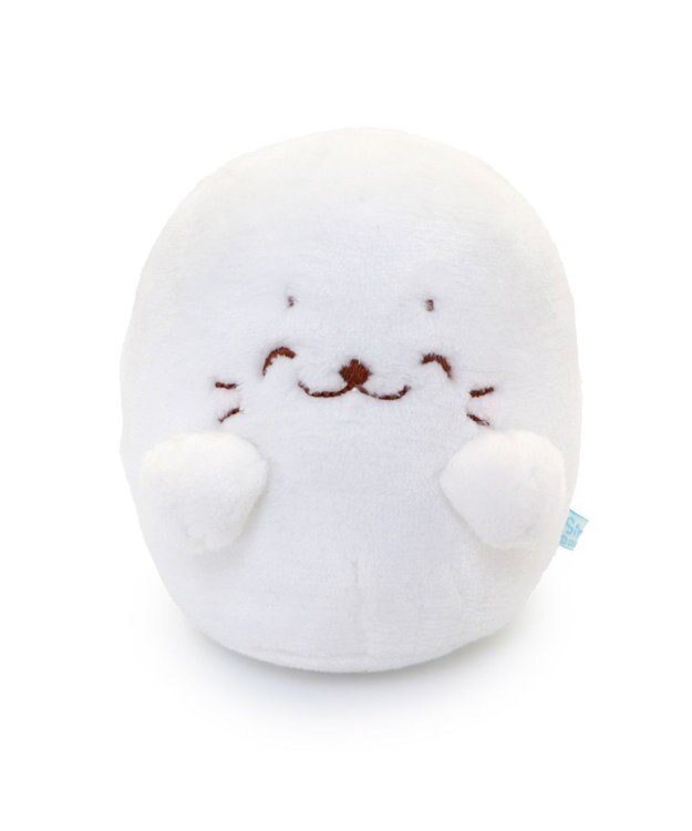 Mother garden しろたん 白いもの おばけマスコット 14cm  《ノーマル / にっこり / すやすや》 【単品】 にっこり