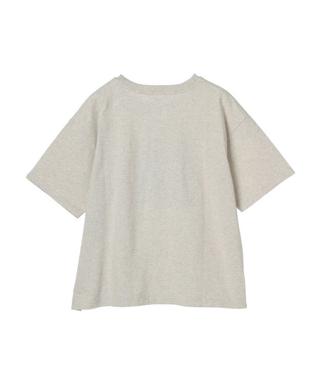 Green Parks オズワルド／グラフィック刺繍半袖ＴＥＥⅡ Oatmeal