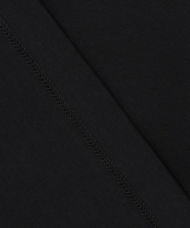 自由区 L 【洗える】グラフィックロゴ Tシャツ ブラック×ゴールド