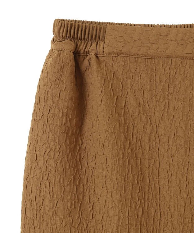 CRAFT STANDARD BOUTIQUE ふくれジャガードパンツ Camel