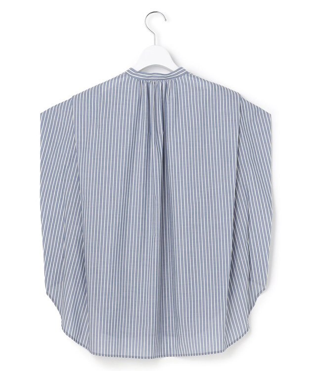 ICB 【先行予約】シルフィーローン スキッパータックデザインブラウス デニムストライプ