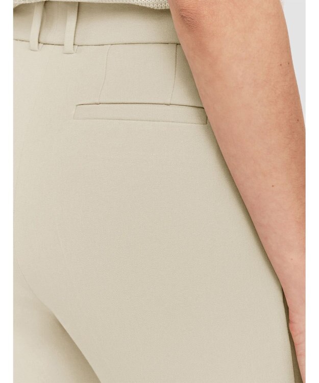 JOSEPH ギャバジンストレッチ　スリムストレートトラウザーズ Quail