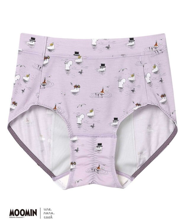 une nana cool 【ムーミン】MOOMIN × une nana ccol　ナイト用サニタリーショーツ PU