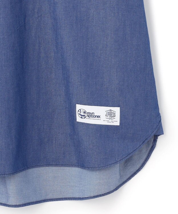 J.PRESS MEN Reyn spooner×J.PRESS リバースプリント プルオーバー ブルー系