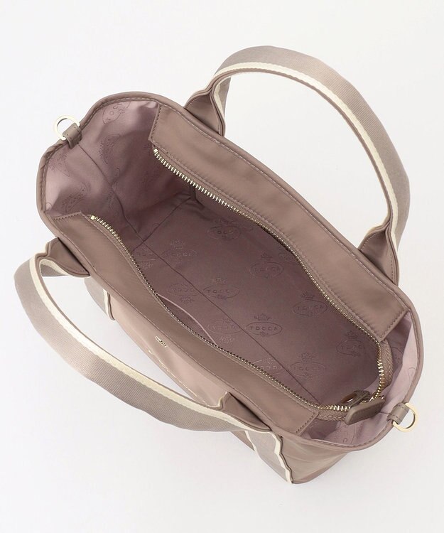 TOCCA BICOLOR RIBBON NYLON M トートバッグ M ベージュ系