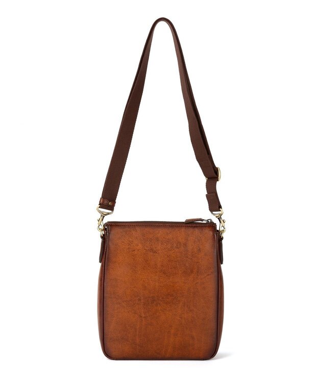 ACE BAGS & LUGGAGE LO HOMME PRESSE アルカイック 本革 日本製 ショルダーバッグ 縦型 71882 ロ・オム・プレッセ ブラウン