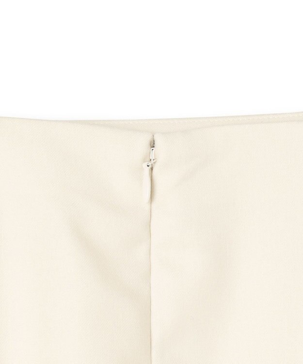 JOSEPH エアリーフランネル　スカート Ivory