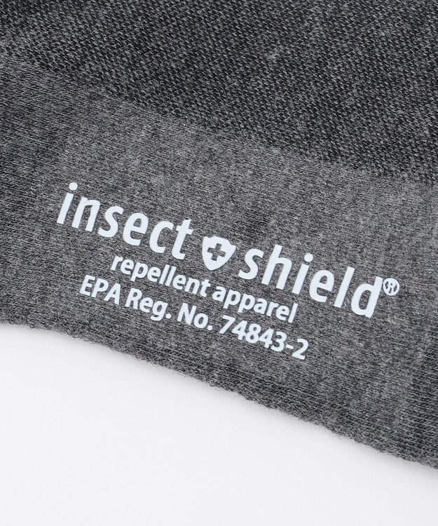 PW CIRCULUS 【虫よけ加工】【WOMEN】P-MOF ソックス ニーハイ丈 ゴルフウェア レディース グレー系