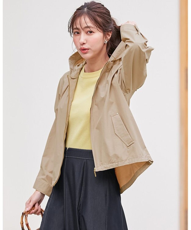 ANY SIS 【撥水】2WAYライト ブルゾン モカ