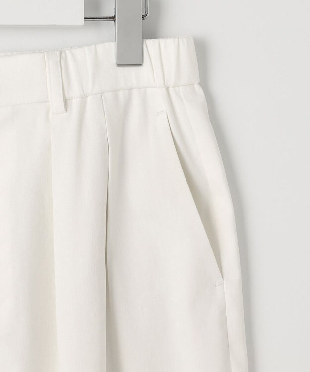 自由区 【セットアップ対応・洗える】LIPストレッチワイドストレート パンツ オフ