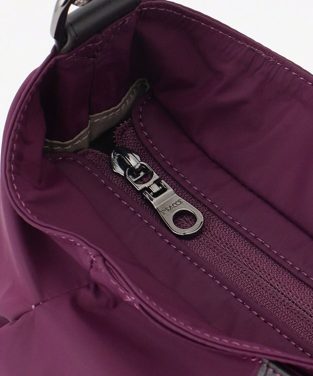 Y'SACCS 【ナイロンタフタ】トラベルショルダー パープル