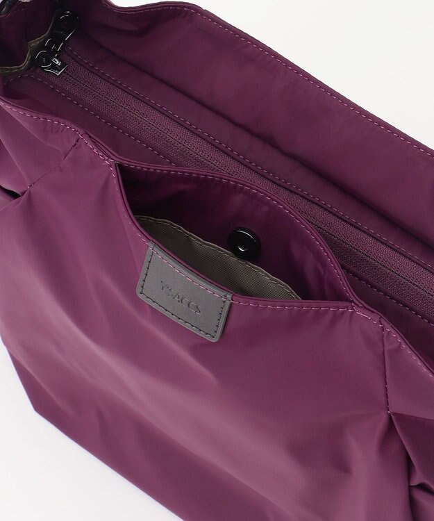 Y'SACCS 【ナイロンタフタ】トラベルショルダー パープル