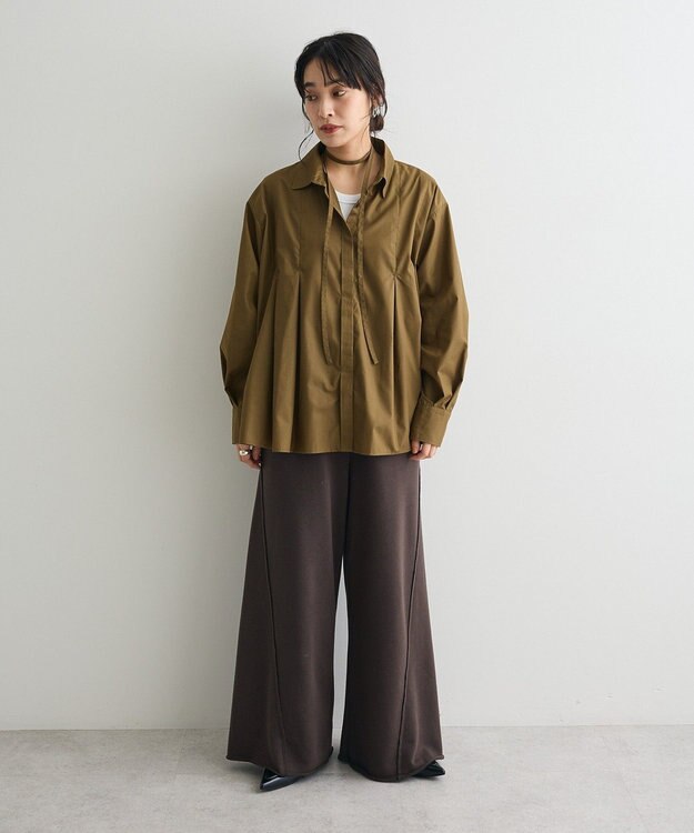 CRAFT STANDARD BOUTIQUE スウェットワイドパンツ Charcoal Gray