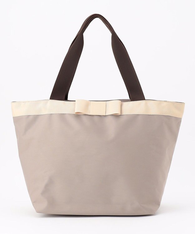 UNBILLION cachecache WEB限定ナイロンリボントートバッグＬ グレー