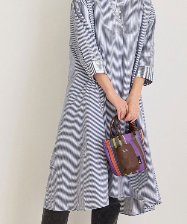 ROOTOTE 1161【手洗い可能】SC.ベビールー.ウエッファ.ストライプ-A 02：パープル