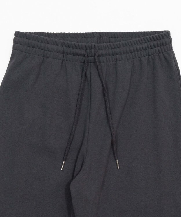 WEGO 【ユニセックス着用ITEM/MLサイズ展開/ウエストゴム】ボンディングスウェットパンツ ブラック中濃色