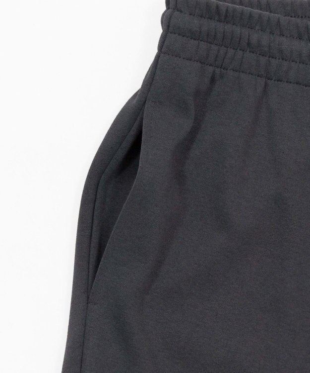 WEGO 【ユニセックス着用ITEM/MLサイズ展開/ウエストゴム】ボンディングスウェットパンツ ブラック中濃色