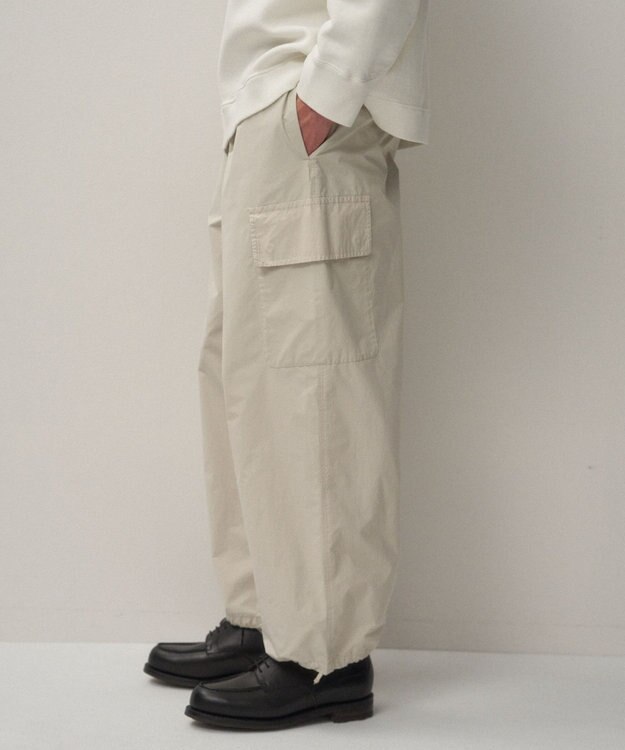 ATON AIR WEATHER | ユーティリティーカーゴパンツ - UNISEX WARM WHITE