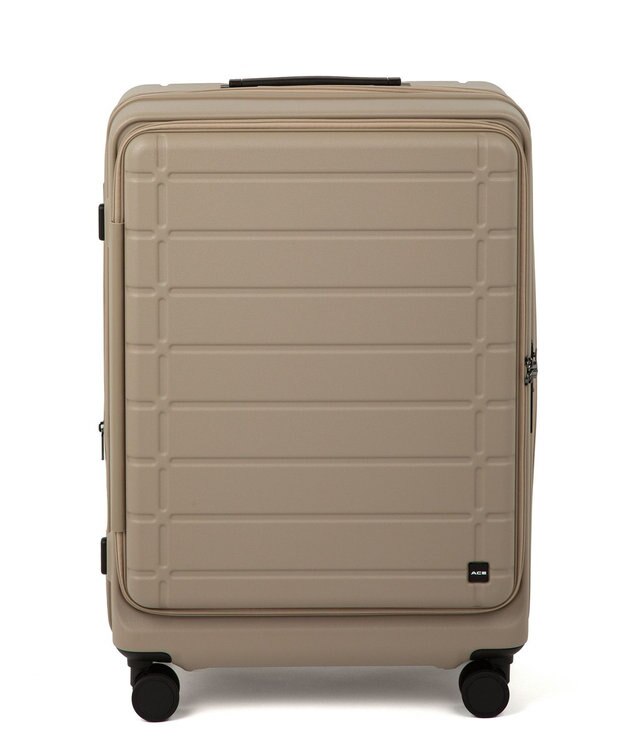 ACE BAGS & LUGGAGE ACE エスカレラ スーツケース 完全フロントオープン 05652 エース オークベージュ