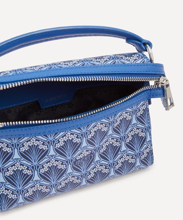 LIBERTY. アイフィス ブルー ナノ ヴァリース クロスボディバッグ コーンフラワーブルー