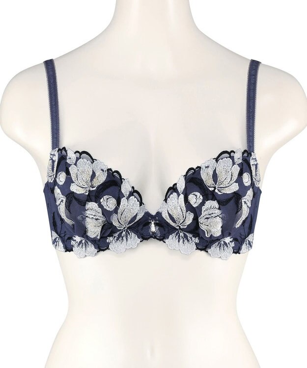 San-ai Resort（三愛水着楽園） エレガントコレクション【2407】単品ブラHIカップ ネイビー