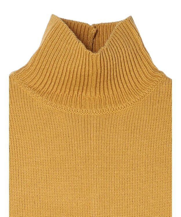 Green Parks ・Ｐｅｔｉｔ　Ｆｌｅｕｒ　タートルバックスリットニット Yellow