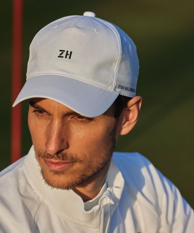 ZERO HALLIBURTON クールドッツ カモフラ柄キャップ 82548 ホワイト