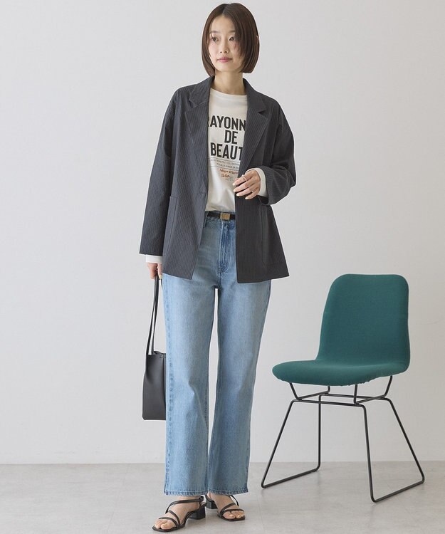 AMERICAN HOLIC サッカールーズジャケット Charcoal Gray