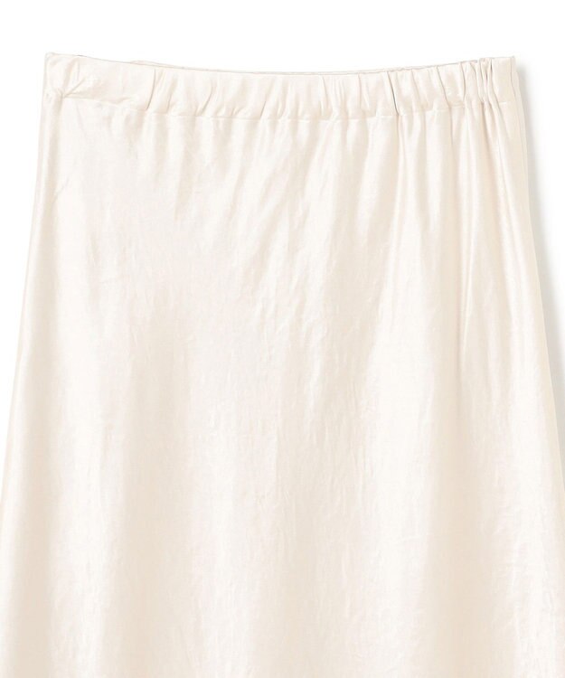 uncrave アセテートヴィンテージサテン バイアススカート エクリュ