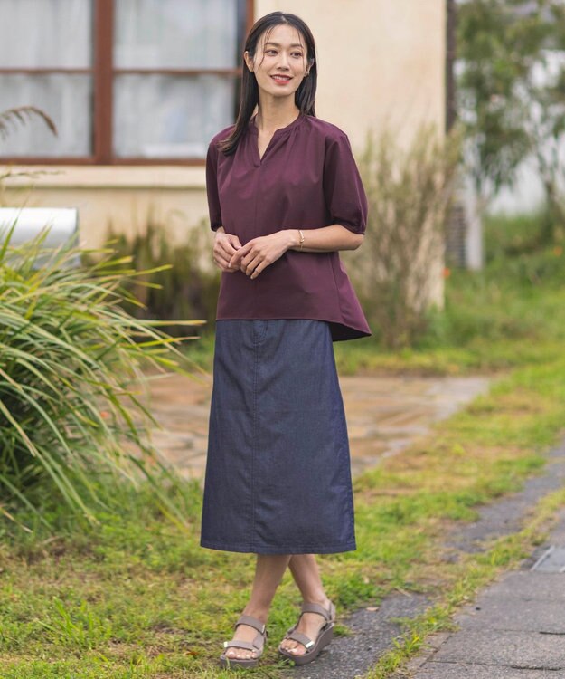 J.PRESS LADIES 【WEB限定カラーあり・撥水】ストラップ サンダル ブラウン系