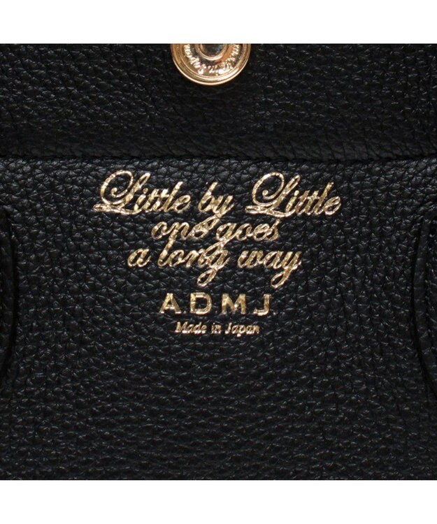 A.D.M.J. 【牛革】モーツァルト/スパニッシュレザーザ・ビーキューブミニ19cm BK