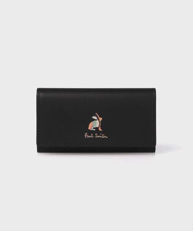 Paul Smith マーケトリースワールラビット キーケース ブラック