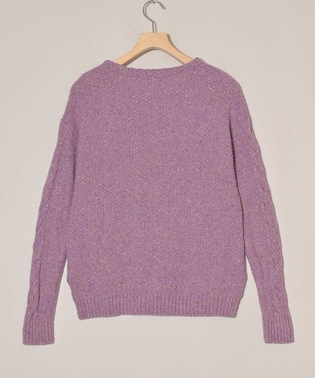 ONWARD Reuse Park 【組曲】ニット秋冬 パープル