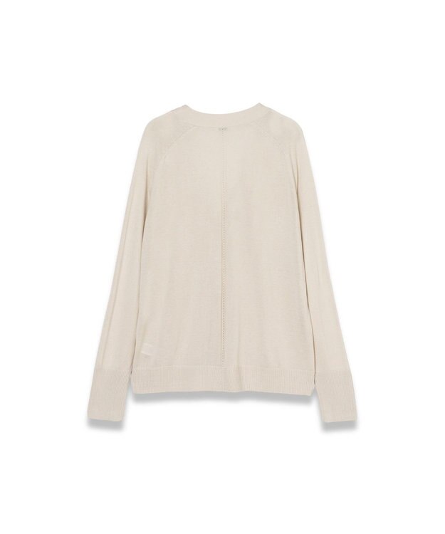 JOSEPH スーパーファインシルク　カーディガン Sandstone