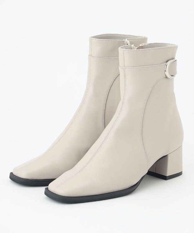 ICB Cメタルショートブーツ オフホワイト系