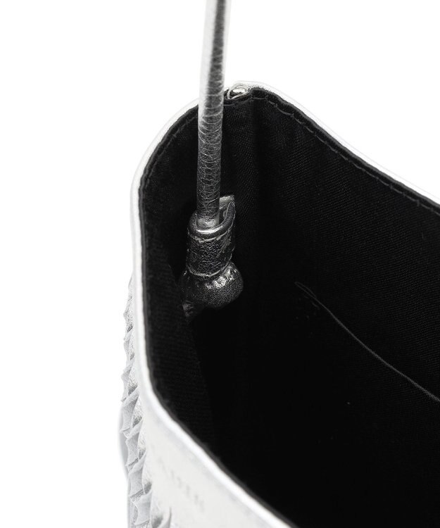 23区 NOMADIS DANCE フリンジ ポシェット (シルバー) シルバー系