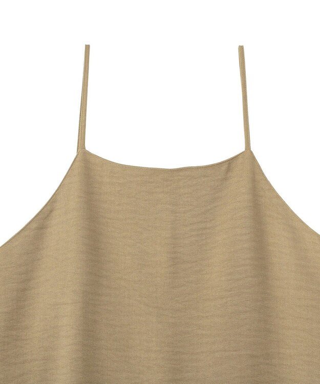 AMERICAN HOLIC リネンライクＩラインキャミワンピース Brown