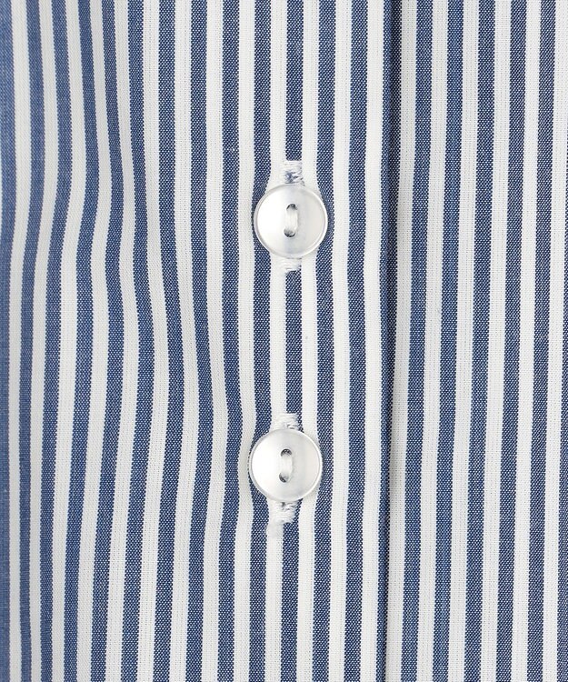 ANY 【UVカット/吸水速乾/抗菌防臭】エニィファンクション 袖フレアブラウス ブルーロンスト