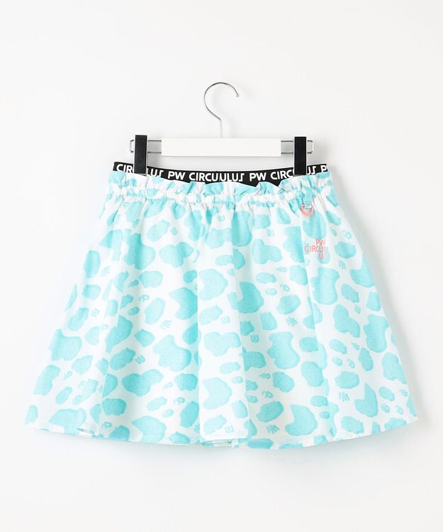 PW CIRCULUS 【ペチパンツ付】【WOMEN】アニマルドットフレアスカート ゴルフウェア レディース ブルー系5
