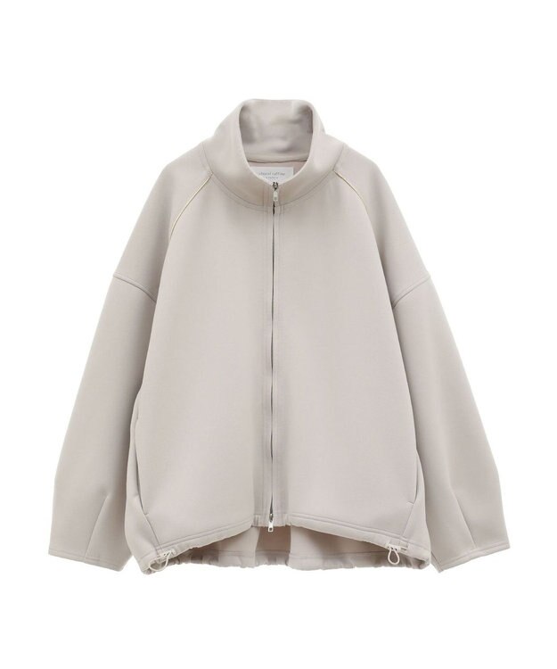 Green Parks コードラインスタンドカットブルゾン Light Gray