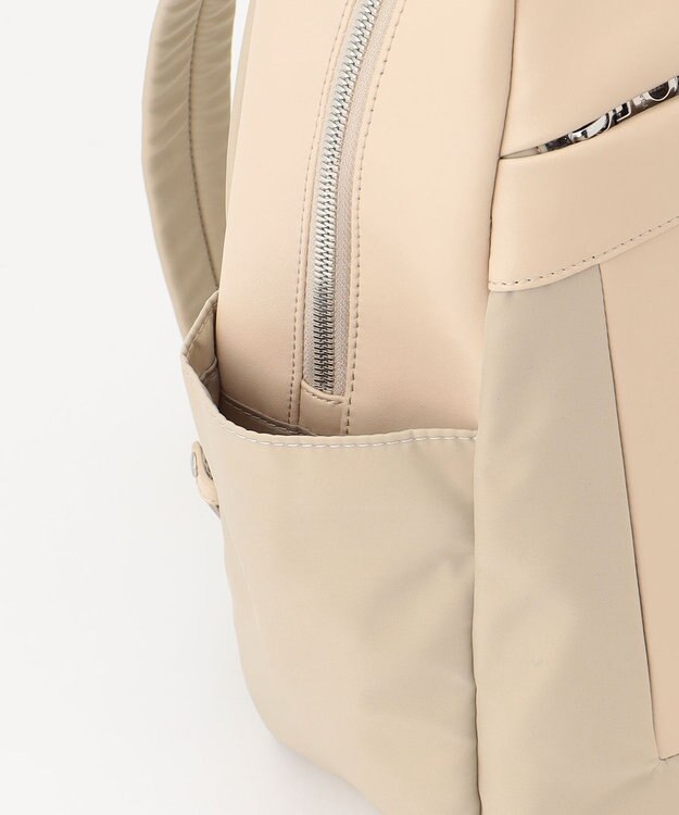 Y'SACCS 【ムック本掲載】ブロックモチーフリュックサック アイボリー