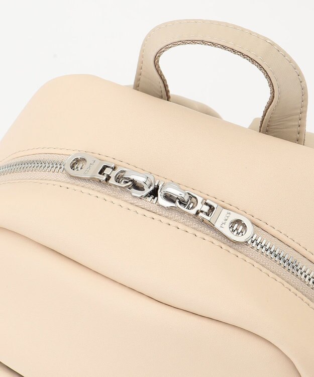 Y'SACCS 【ムック本掲載】ブロックモチーフリュックサック アイボリー