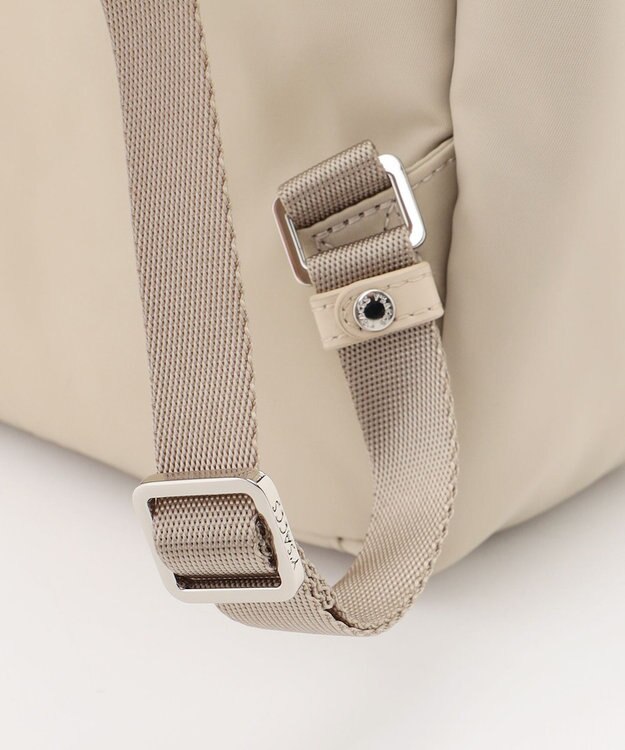 Y'SACCS 【ムック本掲載】ブロックモチーフリュックサック アイボリー