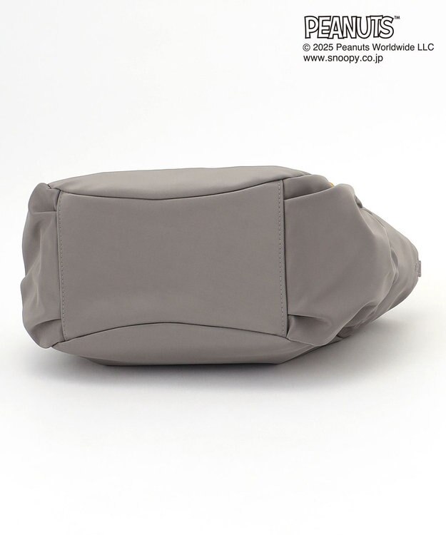 Y'SACCS SNOOPYデザイン　ギャザー2wayミニトート グレー