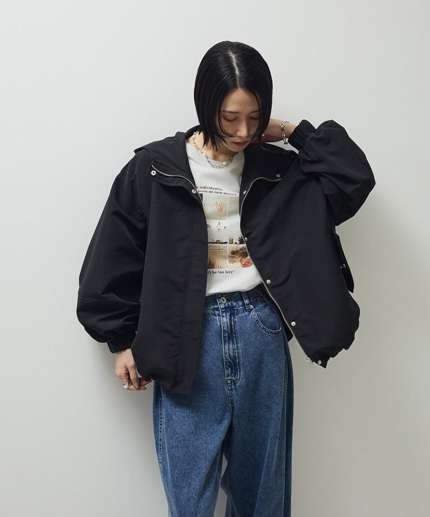 Green Parks ・ＥＬＥＮＣＡＲＥ　ＤＵＥ　マウンテンパーカー Black