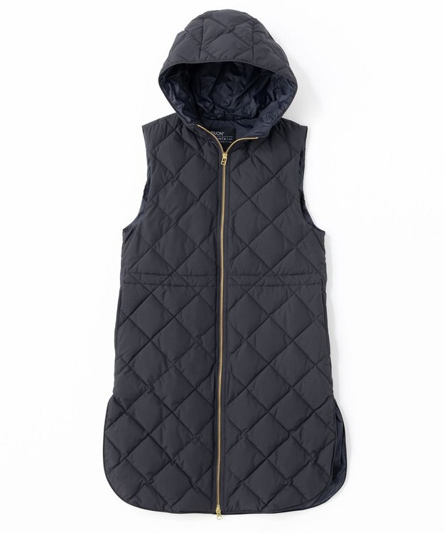 UNFILO 【TAION×UNFILO 】フード付きジレ ネイビー